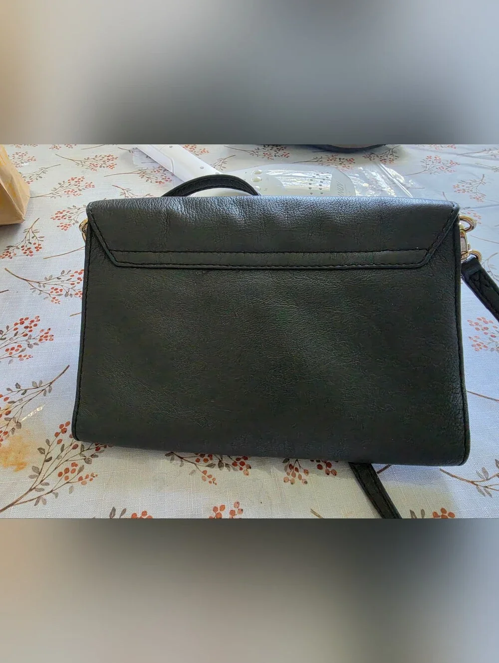 kate spade Black Leather Satchel with Gold Hardware